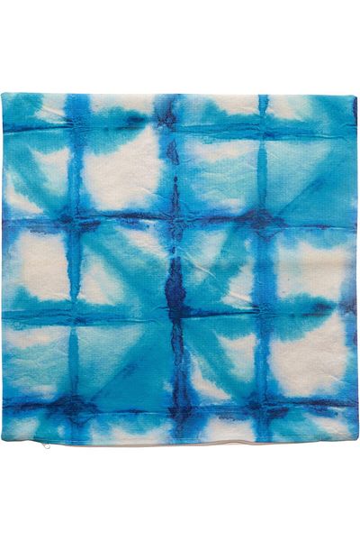 STOREMAX SHSM K2289 غطاء وسادة حديث بنمط ألوان مائية زرقاء، 43 × 43 سم ESR 1107872
