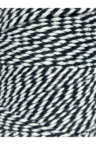 Akduman İplik 200Mt Black and White Gift Packing Thread 200 Gr