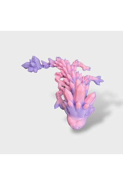 LYRA Diamond Baby Dragon That Changes Color According to Temperature