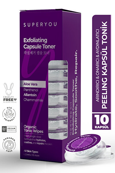 Superyou Peeling Etkili Kapsül Tonik - Gözenek Sıkılaştırma, Ölü Hücrelerden ...