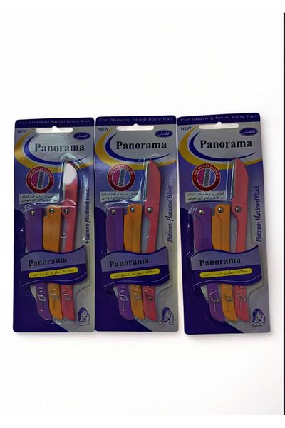 PANORAMA 3 in 1 Eyebrow Razor Set