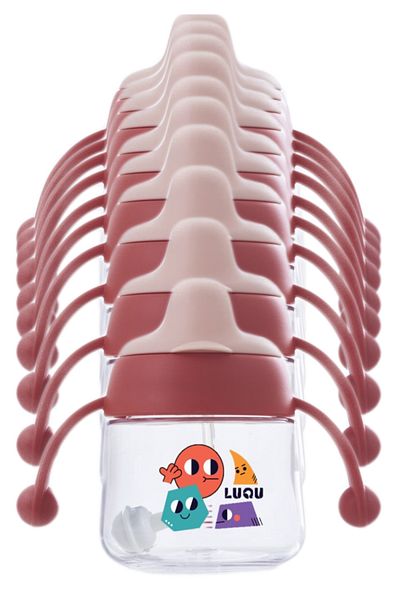 LUQU BABY Duckbill Water Cup - Tritan Cup 180ml Blue - Pack of 10