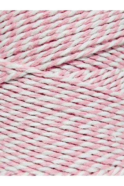 Akduman İplik 200 Mt Pink-White Gift Packing Rope 200 Gr
