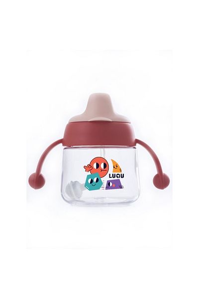 LUQU BABY LUQU Duckbill Water Cup - Tritan cup 180ml Pink