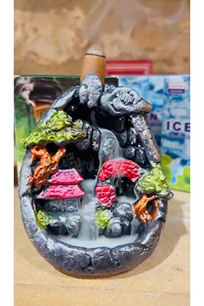 Uygun Minik Yumurta Dağ Şelale Geri Akışlı Tütsülük