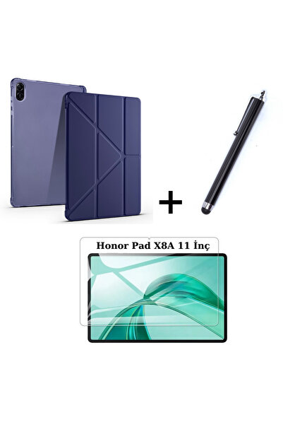 İncisoft Huawei Honor Pad X8A / X8b 11 inç Uyumlu Standlı Tablet Kılıf + Ekra...