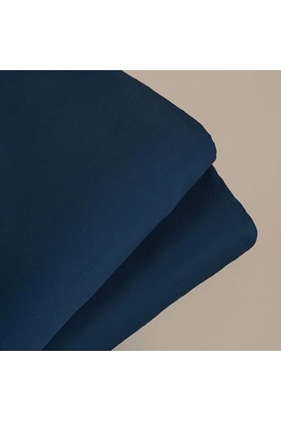 STOREMAX Gkcreative Double Fitted Sheet Marine Blue 160X200 cm Strbuyx 1073147