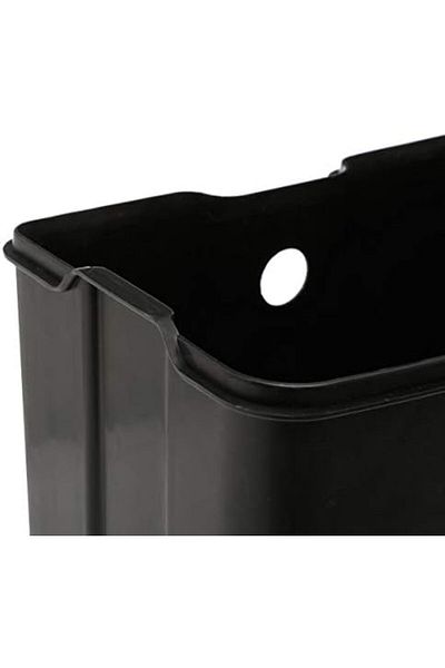 STOREMAX Peristore 5 Fi̇ve Ariane Anthracite Gray 6 Liters, Trash Can Bymaxxstore 1063348