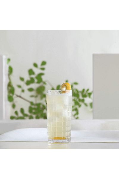 STOREMAX Ntwork Brit 4 Pcs Soft Drink Glass Art 1087243