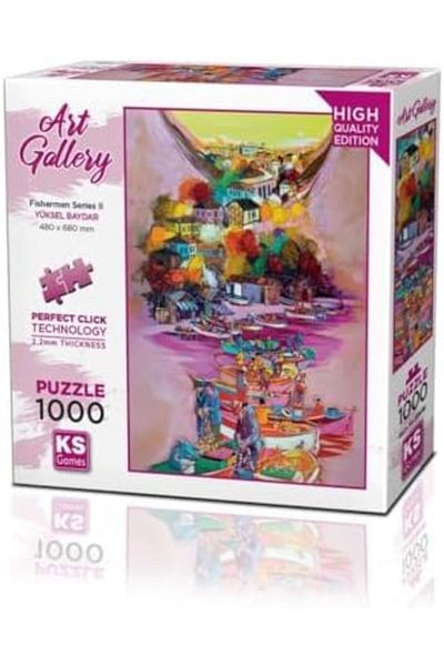 STOREMAX Nfmax Games 1000 Piece Fishermen Series Ii Puzzle Fshnf 1051353