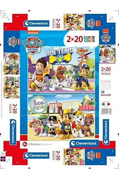 STOREMAX لغز LvnShop Paw Patrol 2x20 قطعة - Lv 224120