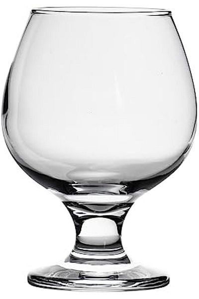 STOREMAX Ntwork Misket 6 Pcs Cognac Glass Art 1087243