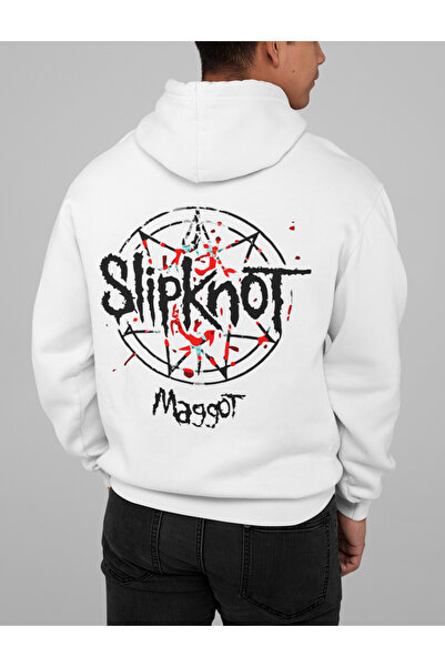 SEVBANO Slipknot Maggot unisex oversize rock metal hoodie