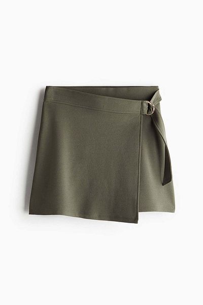 H&M Jersey Wrap Skort