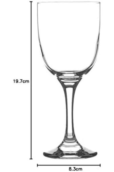 STOREMAX Ntwork Tokyo 6 Pcs Red Wine Glass Art 1087243