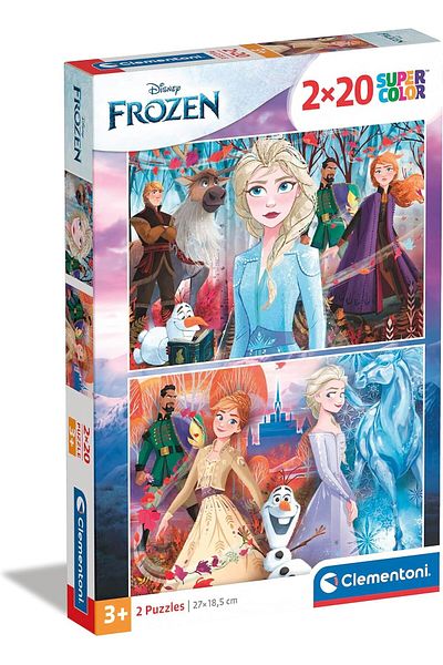 STOREMAX Ysstorex - 2X20 Piece Puzzle - Frozen 2 Starcolxollection 655141