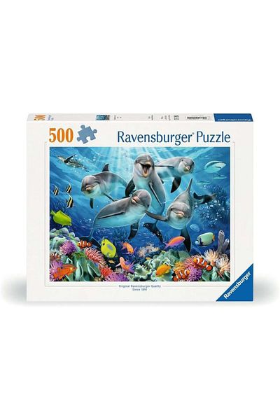 STOREMAX 500P Puzzle Dolphins, Jigsaw Puzzle Star Buy Bz 1087243