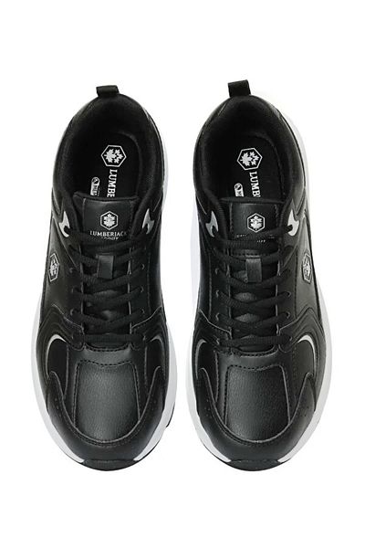 lumberjack Pol Pu 4Pr Lace-Up Phlon Sole Men's Sneakers Black