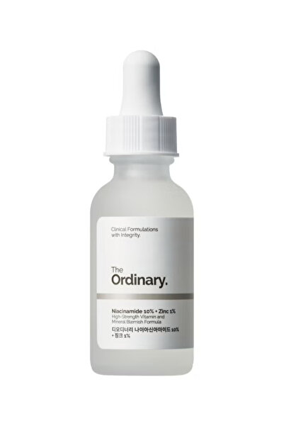 The Ordinary Face Serum with Niacinamide 10% and Zinc 1% Clear 30ml