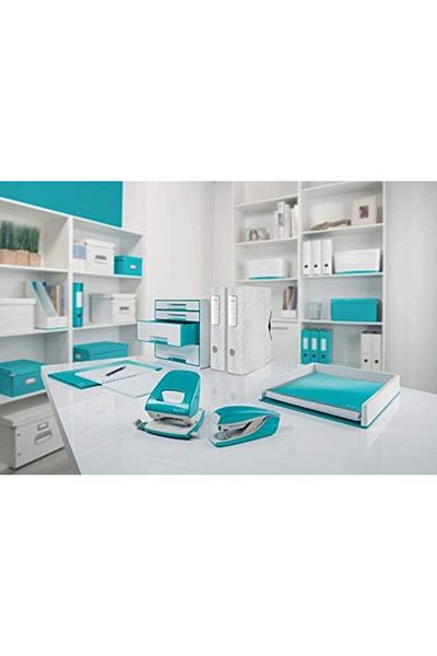 STOREMAX Jvnnshop 11060051   180 Active Wow A4 Wide Folder, Metallic Ice Blue 646268