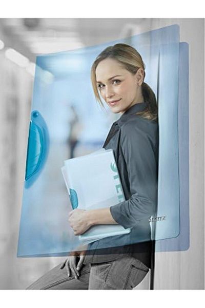STOREMAX Muartshop Wow A4 Colorclip Magic Compression File, Red, 30 A4 Sheet Capacity, Flexible