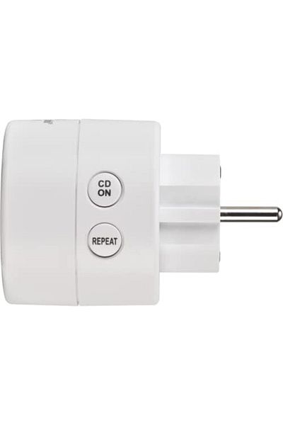 STOREMAX Svtcrt Timed Socket with 12 Programs Led Light for Indoor Use Model 1053513