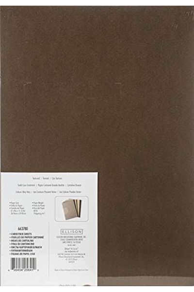 STOREMAX Jvnnshop Surfacez Cardboard Sheets A4 60 Pieces (10 Neutral Colors) 646268
