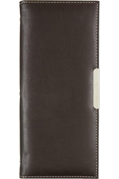 STOREMAX Muartshop 500 Faux Leather Business Card Holder 4 Rows 24 Sheets, 192 Card Capacity Business Card Album,
