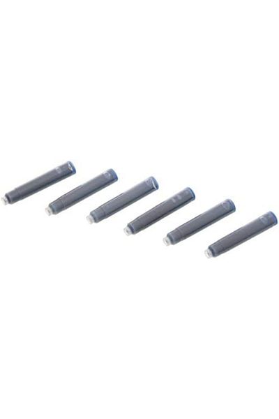 STOREMAX Ntwork Cartridge Fountain Pen Cartridge 6 Pack Blister 10 Pack Blueblack Art 1087243