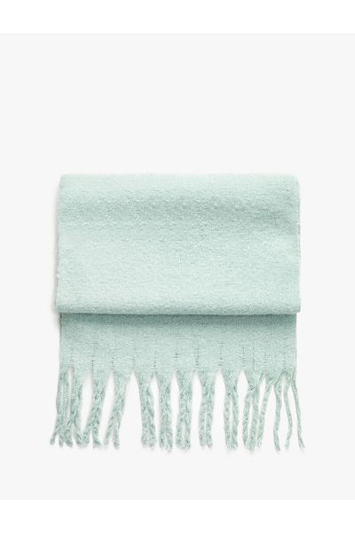 Koton Φουλάρι με απαλή υφή Basic Tassel