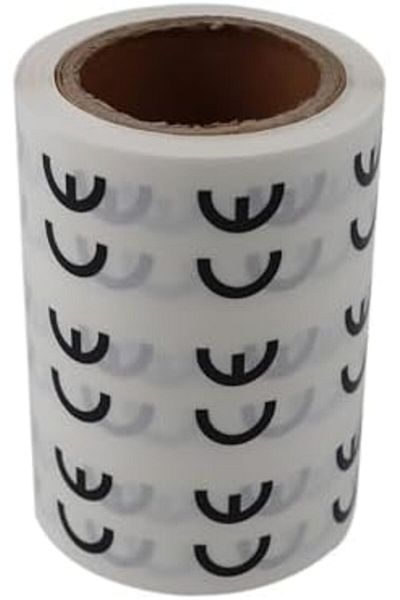 STOREMAX Muartshop Labels , Ready to Go Get It Fast Transparent Ce Label - 25mm Diameter (1000 Pieces) 871301