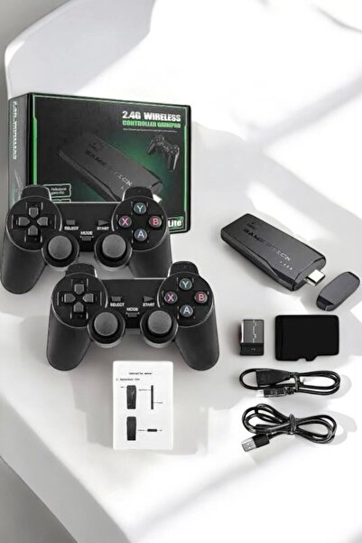 teknodayım Gaming Atari 2.4g Compatible Wireless Dual Arm Game Stick