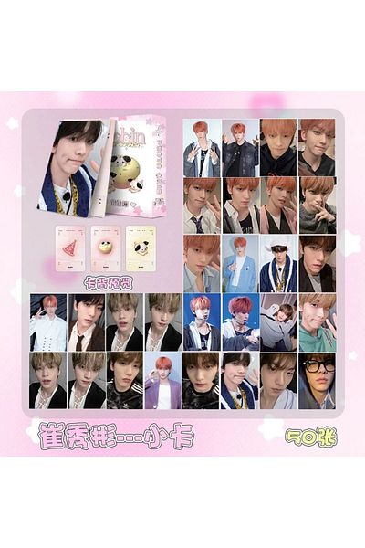 Kpop Dünyasi Txt'' Soobin'' Bidirectional Printed Lomo Card Set