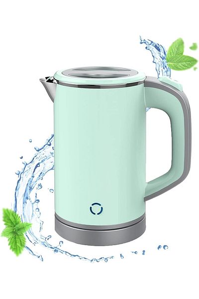 fulina Auto Shut-off Electric Kettle，0.8L, 600w Rapid Boil, Bpa-free Stainless Steel