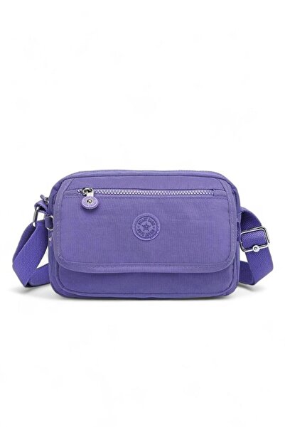 SMART BAGS Krinkıl Mor Kadın Çapraz Askılı Çanta SMK 3166