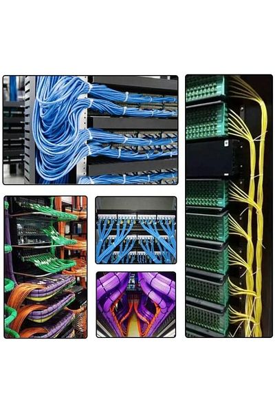 STOREMAX Ntwork 2,5x200 أبيض 20 سم مشبك مشبك كابل -100 قطعة فن 1087243