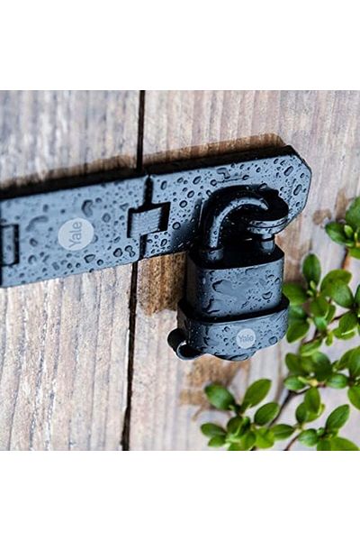 STOREMAX Svticaret Y220B/51/118/1 - 51mm Pvc Coated Marine Padlock - High Protection - Double Locking -