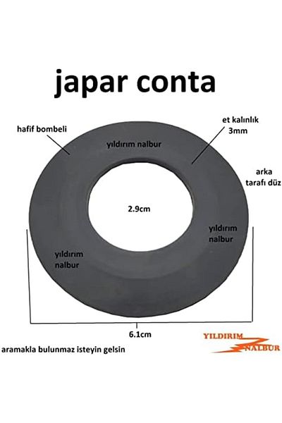 STOREMAX Svticaret Adet Japar Reservoir Inner Suit Sealing Seal 6.5cm Bomb Model Draining Seal Mhm 10