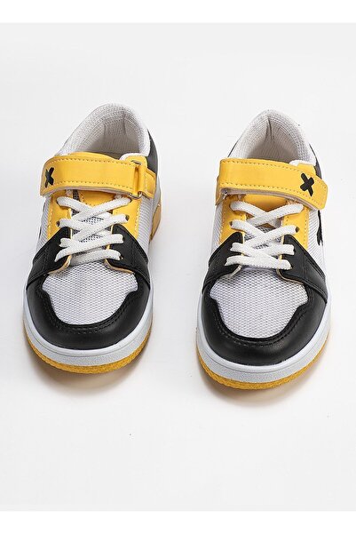 Casabony Casa Sarı Siyah Unisex Çocuk Sneakers