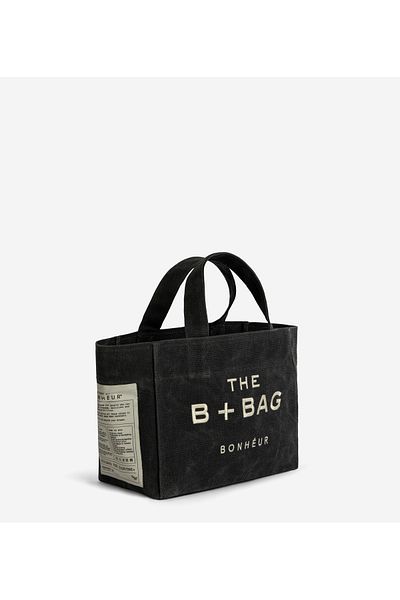 Bonheur Canvas Parisian Night Small Tote Bag