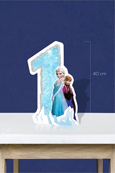 neşeli günlerim Tabla sa stojećim figurama na temu Frozen - Frozen 1 godina (...