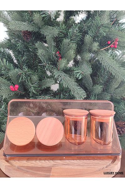 Madame Coco Sanvi Set of 4 Spice Bowls - Amber