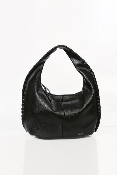 Nas Bag Чанта за рамо Nas Vktr с плетен бродиран райета