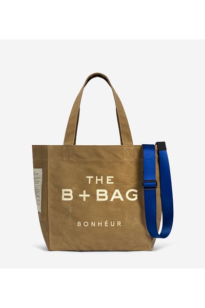 Bonheur Honey Mustard Canvas Medium Tote Bag