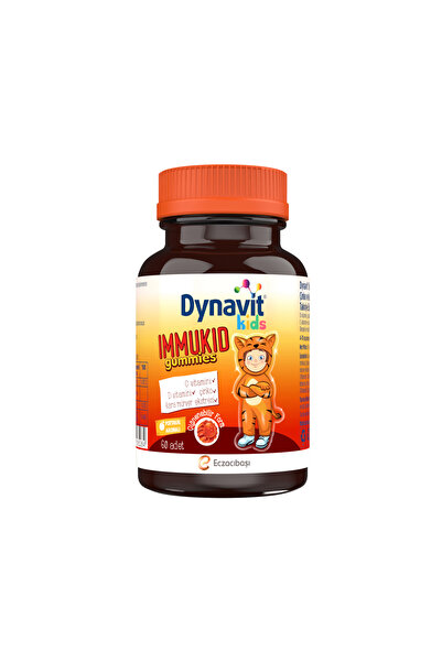 Dynavit Kids İmmukid Gummies 60 Adet Portakallı Çiğnenebilir