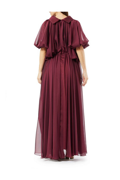 Amri Draped Long Dress