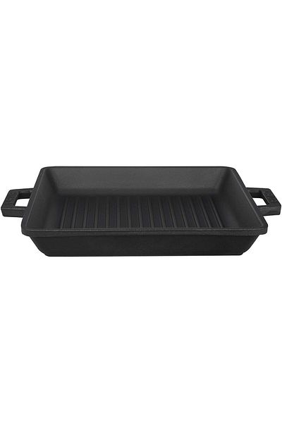 STOREMAX Mu-Artshop Casting Grill Pan, 26 Cm, Metal Handle Tnca 871301