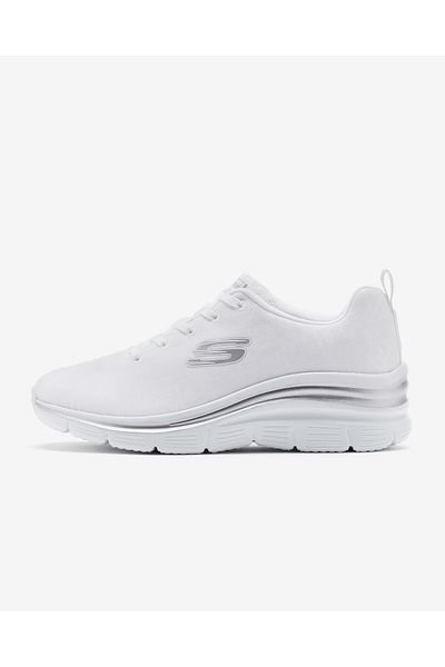 SKECHERS White Fashion Fit Women's Sneakers - 88888179 Tk Wsl