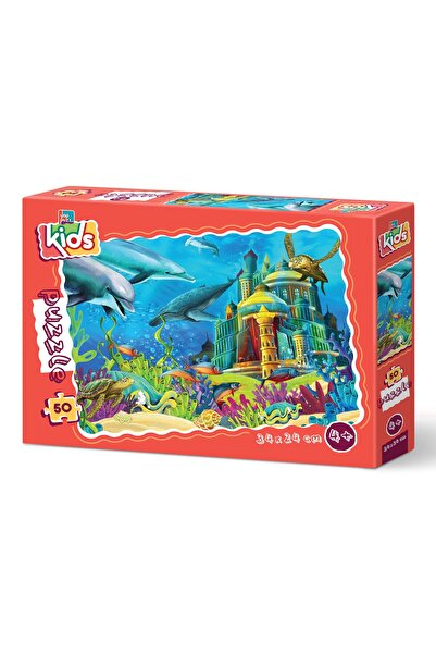 Yappuzz Okyanus Arkadaşları 50 Parça Çoçuk Puzzle