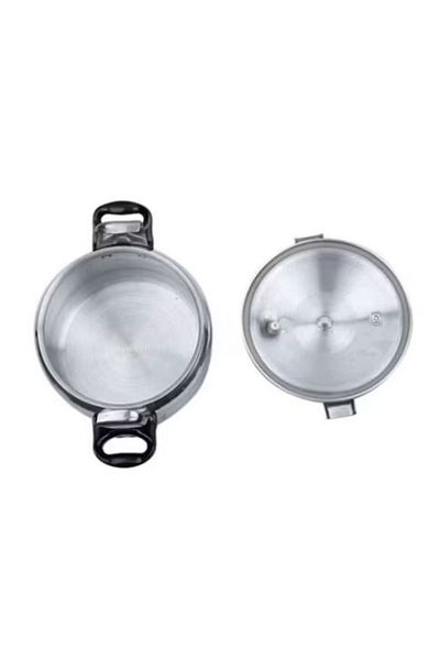 ALSAIF Al Saif Aluminium Pressure Cooker Silver 7ltr